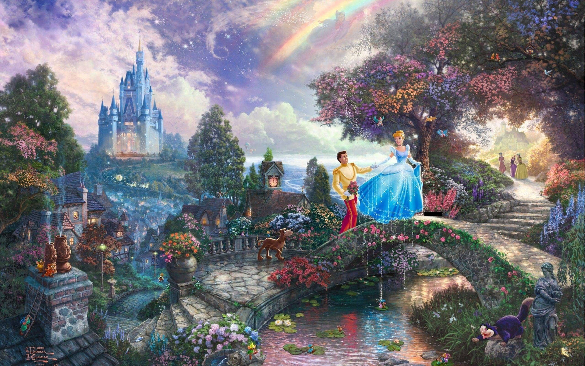 Stunning Cinderella Painting