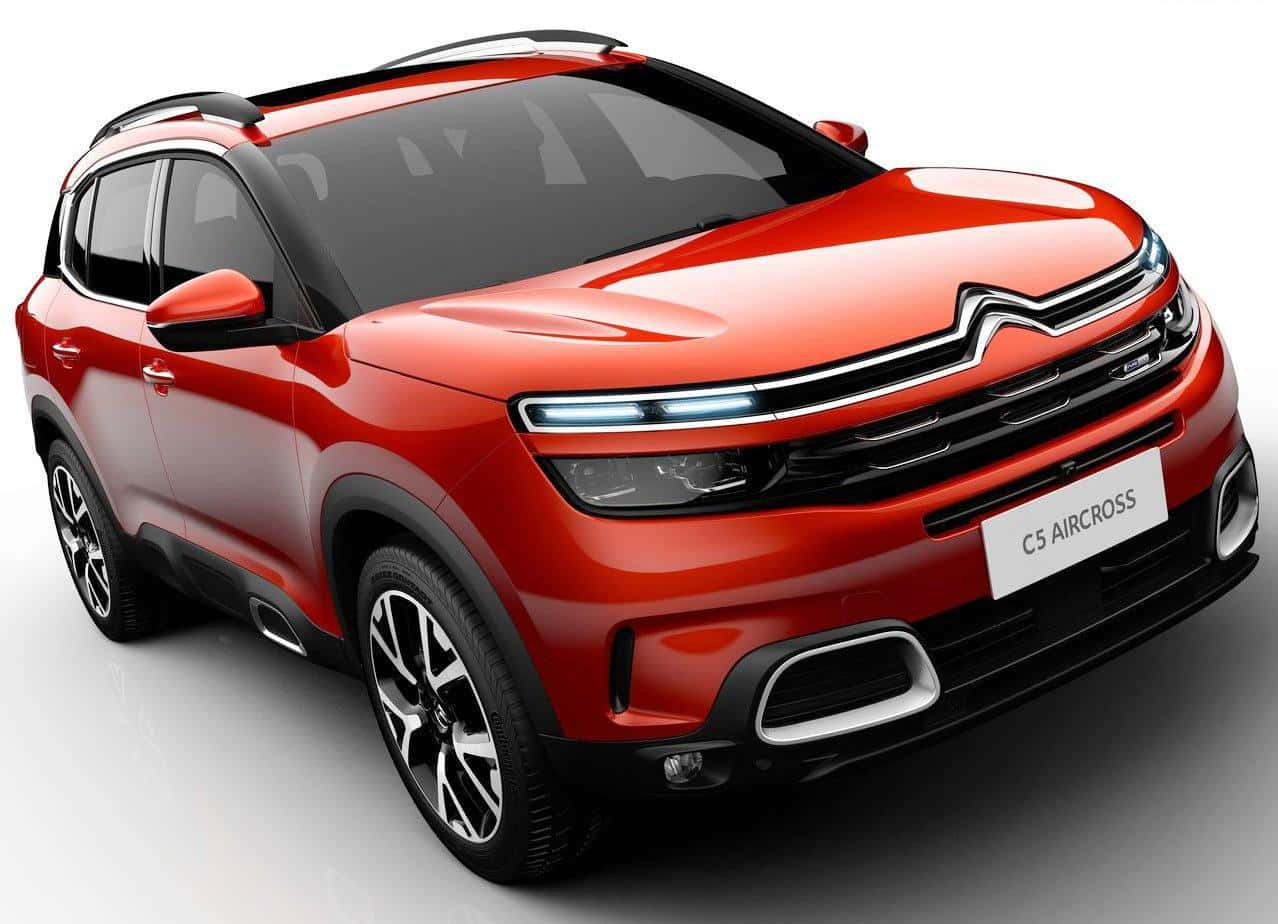 Stunning Citroen C5 Aircross On Open Road Wallpaper