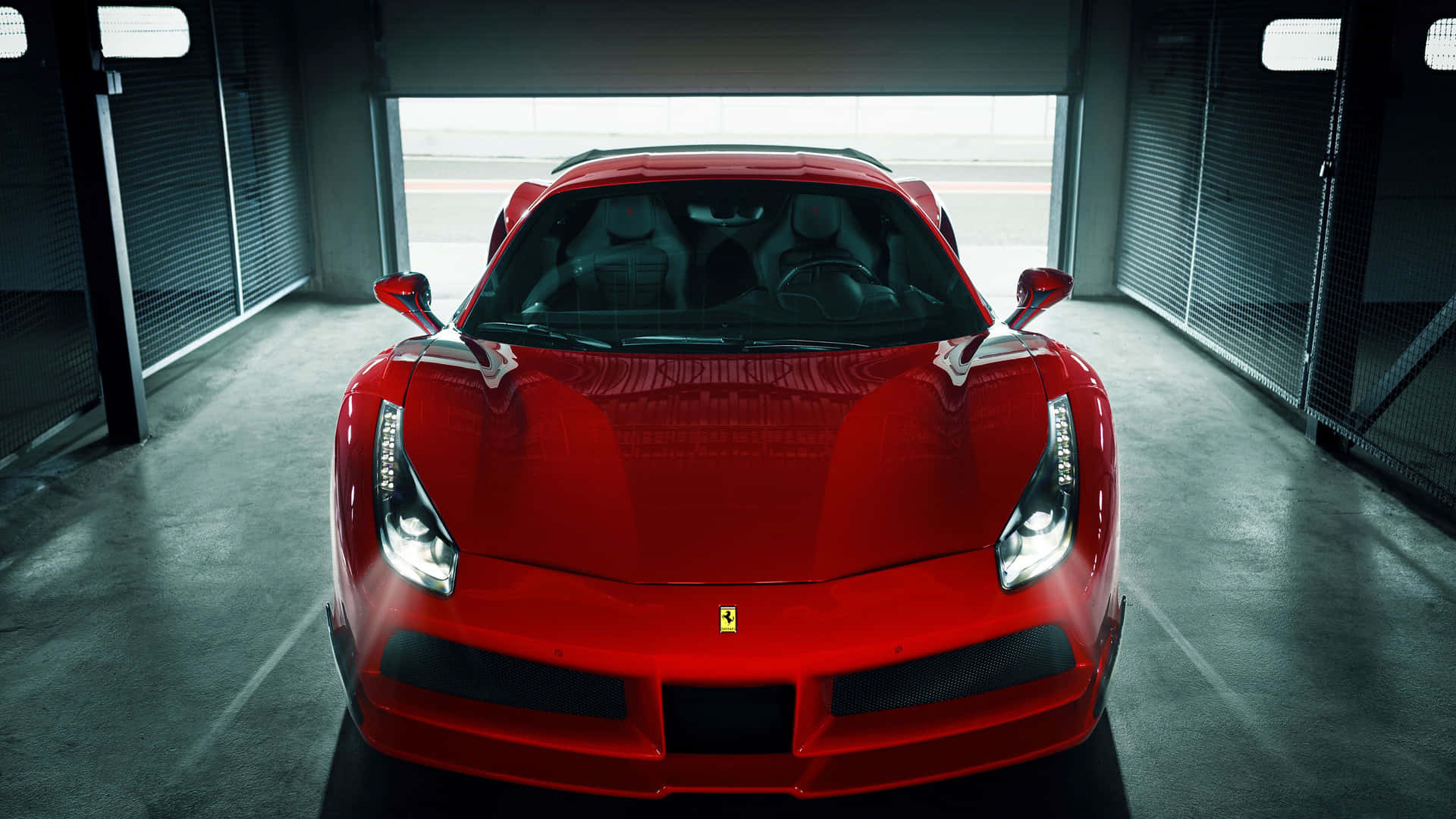 Stunning Drive With Ferrari 488 Gtb Wallpaper
