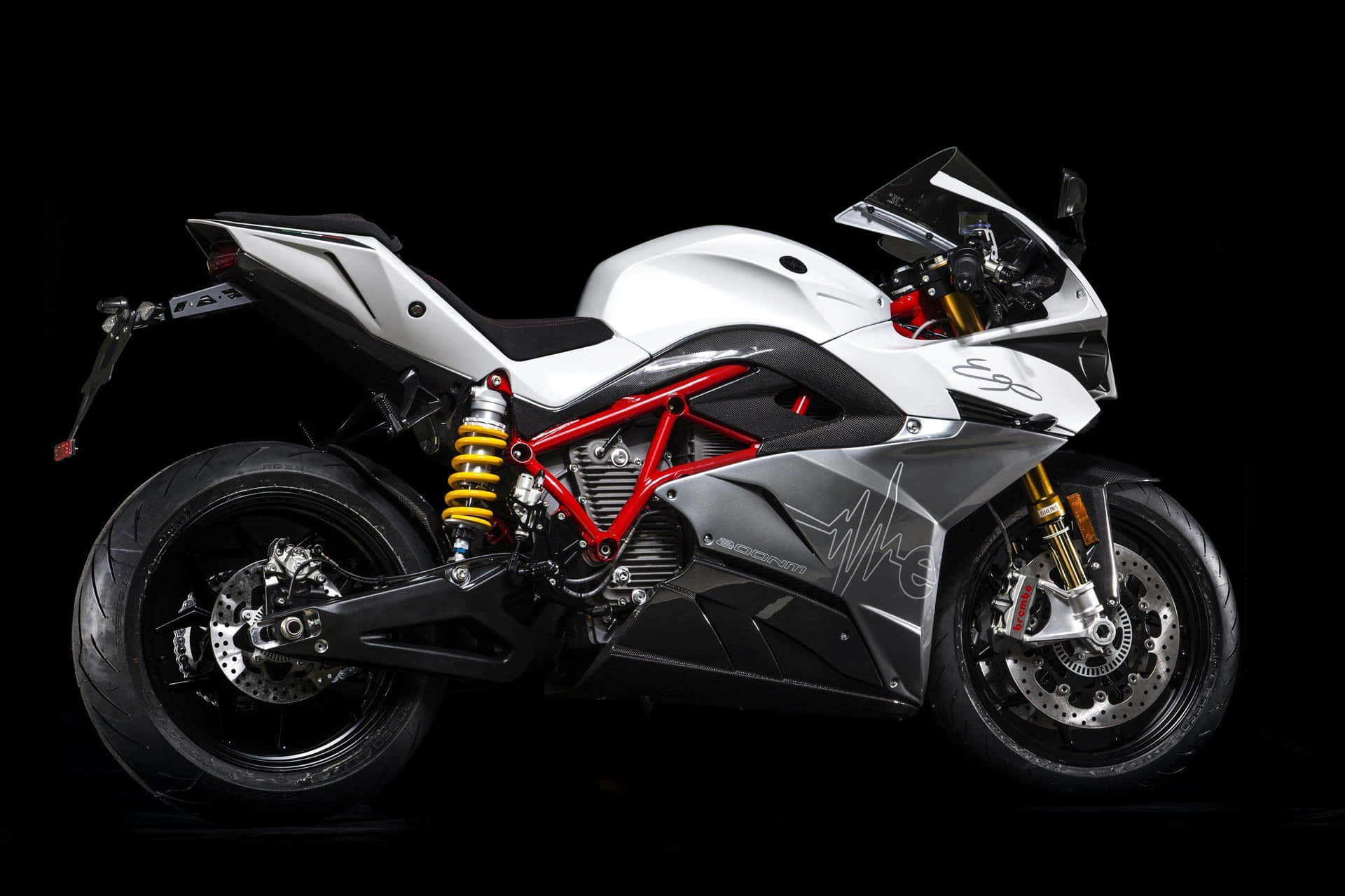 Stunning Electrifying Energica Motorcycle Wallpaper