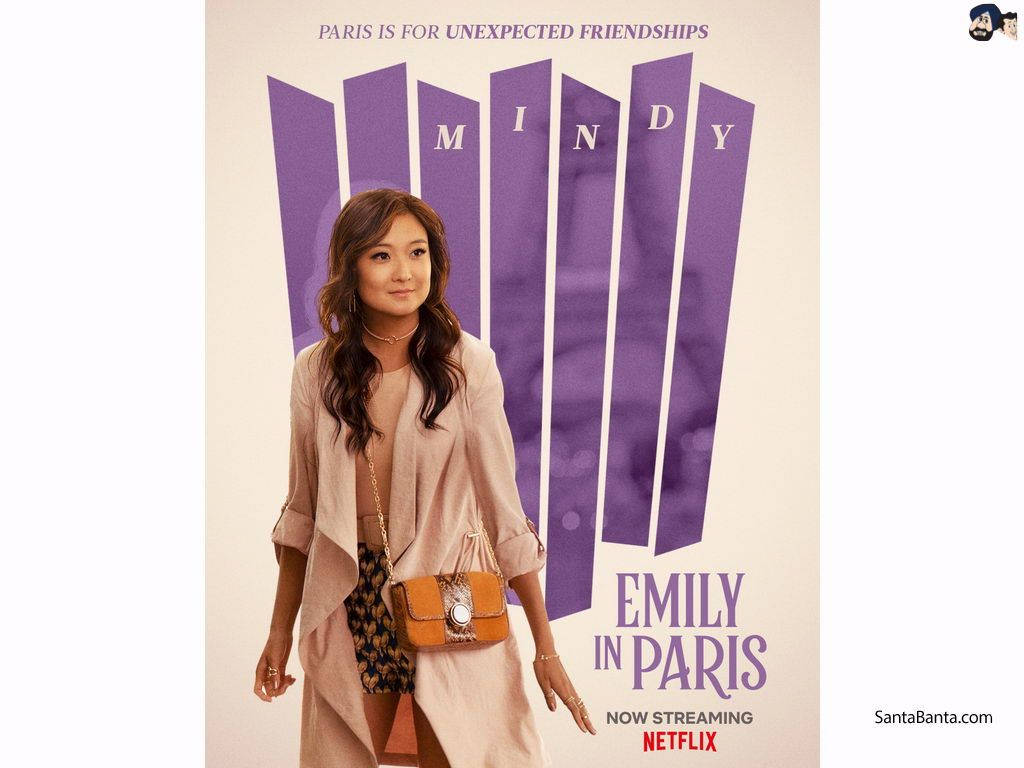 Stunning Emily In Paris Moment Wallpaper