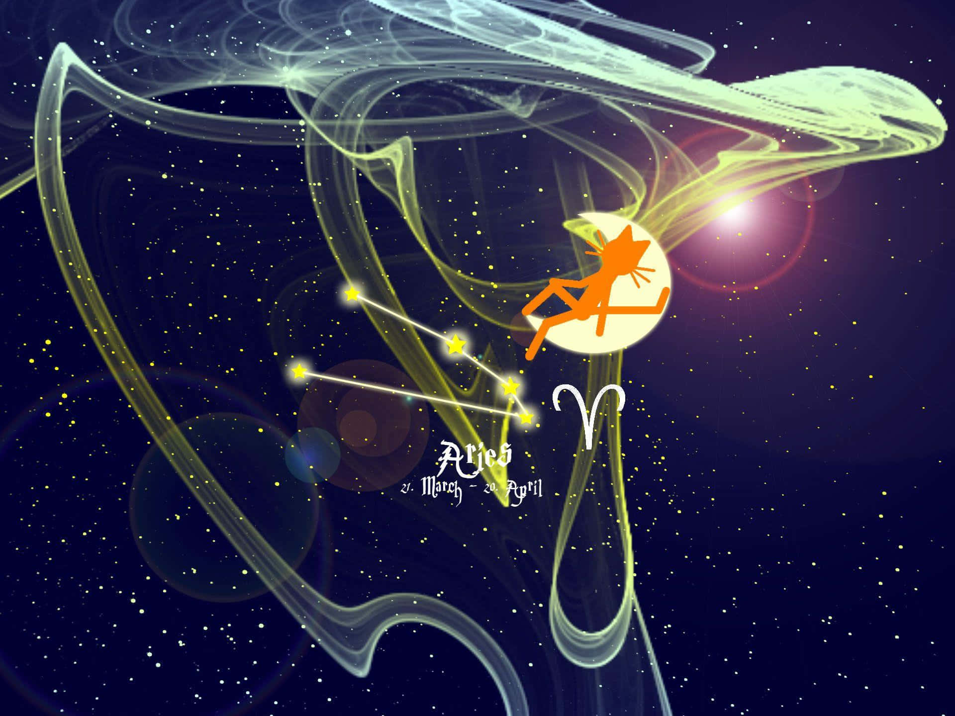 "stunning Illustration Of The Virgo Constellation"