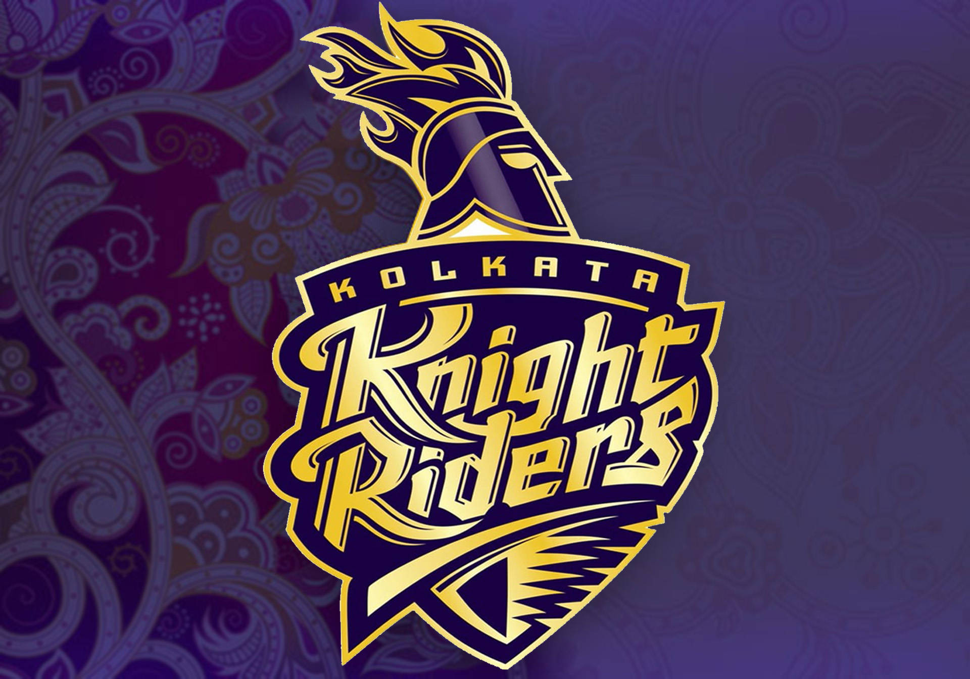 Impresionantepóster De Los Kolkata Knight Riders. Fondo de pantalla