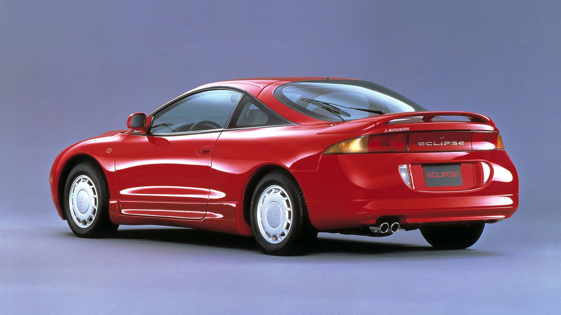 Stunning Mitsubishi Eclipse In Open Road Wallpaper