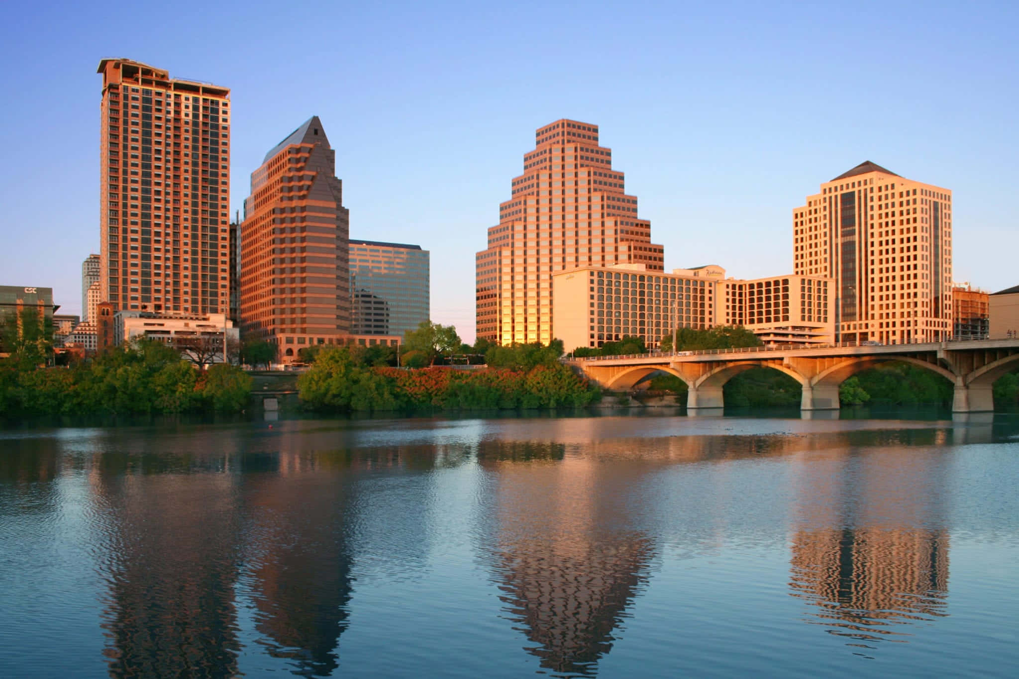 Stunning Nightlife In Austin, Texas Wallpaper