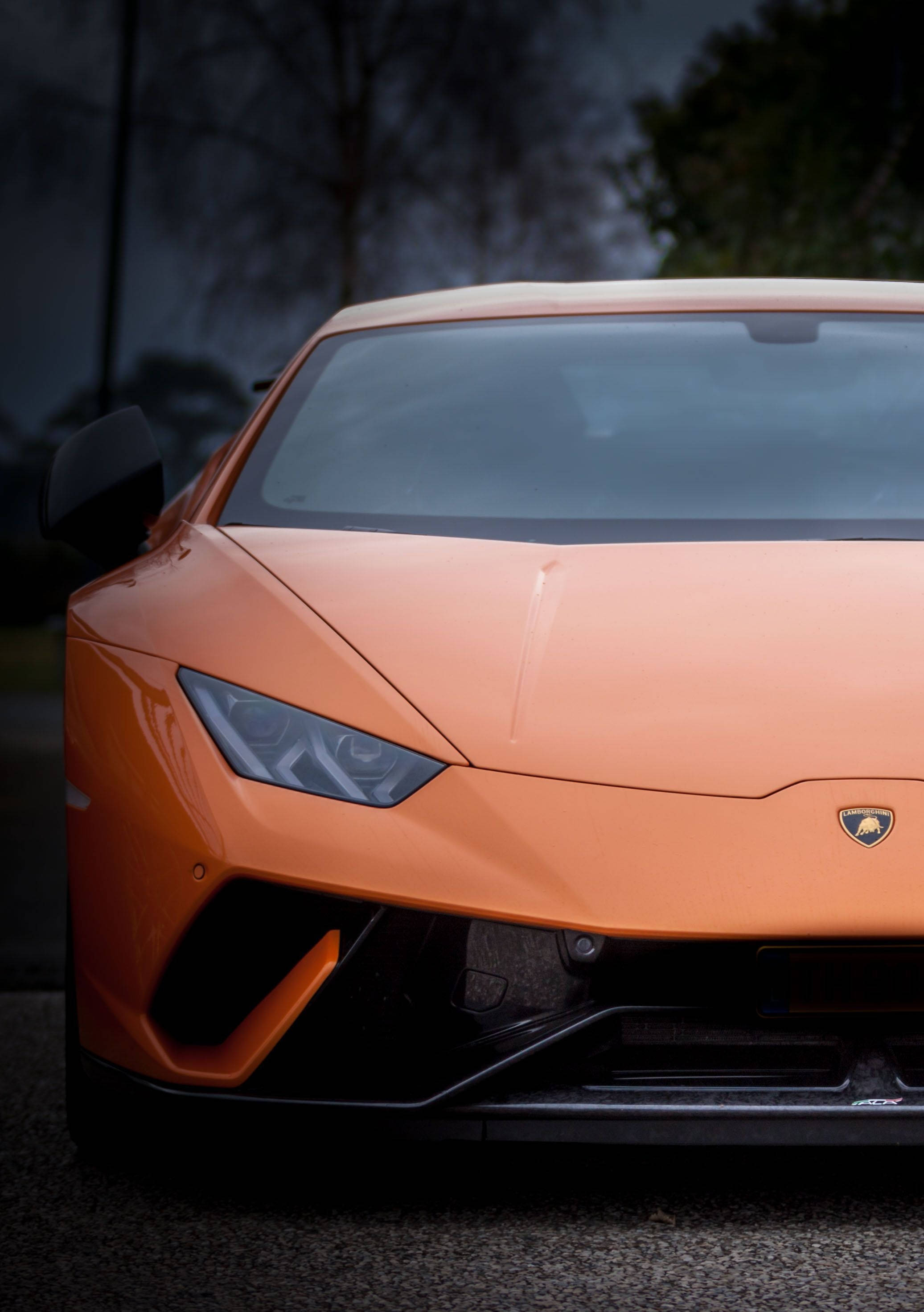 Stunning Orange For Iphone Lamborghini Screen Wallpaper
