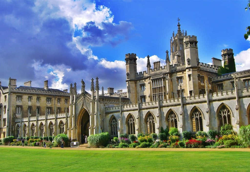 Stunning Oxford College Architecture Wallpaper