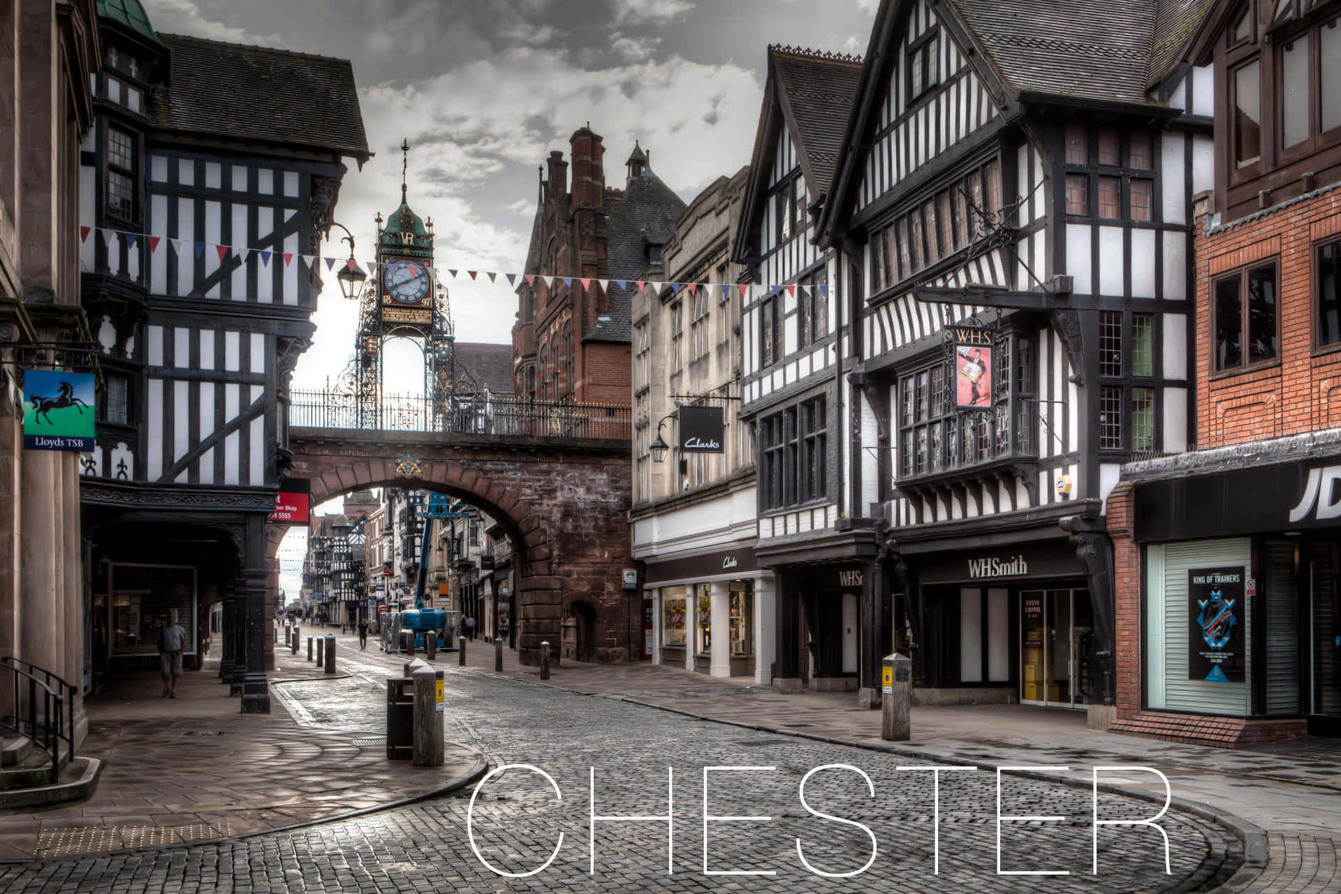 Stunning Panorama Of Chester, Uk Wallpaper