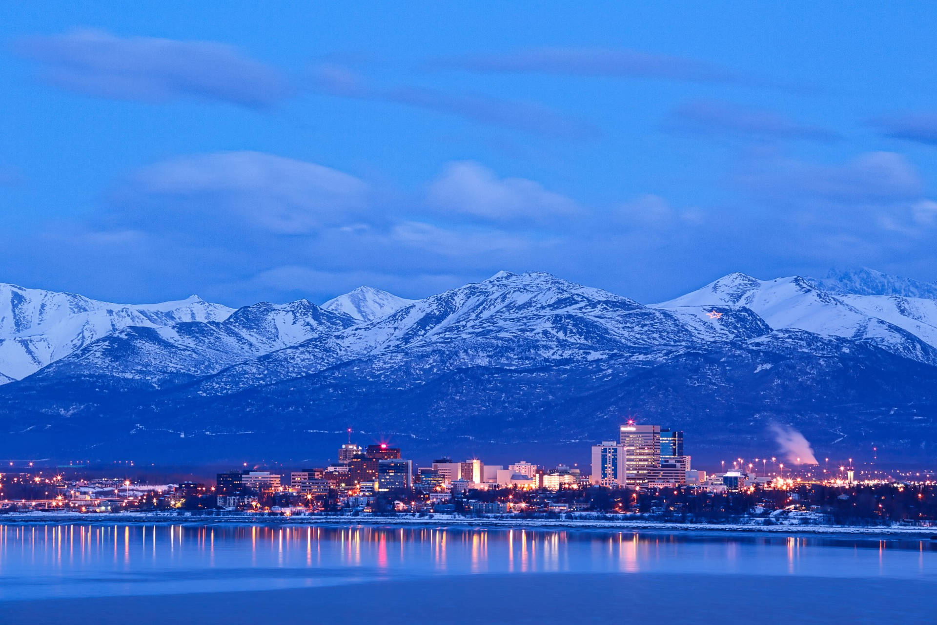 Stunning Perspective Of Anchorage Wallpaper