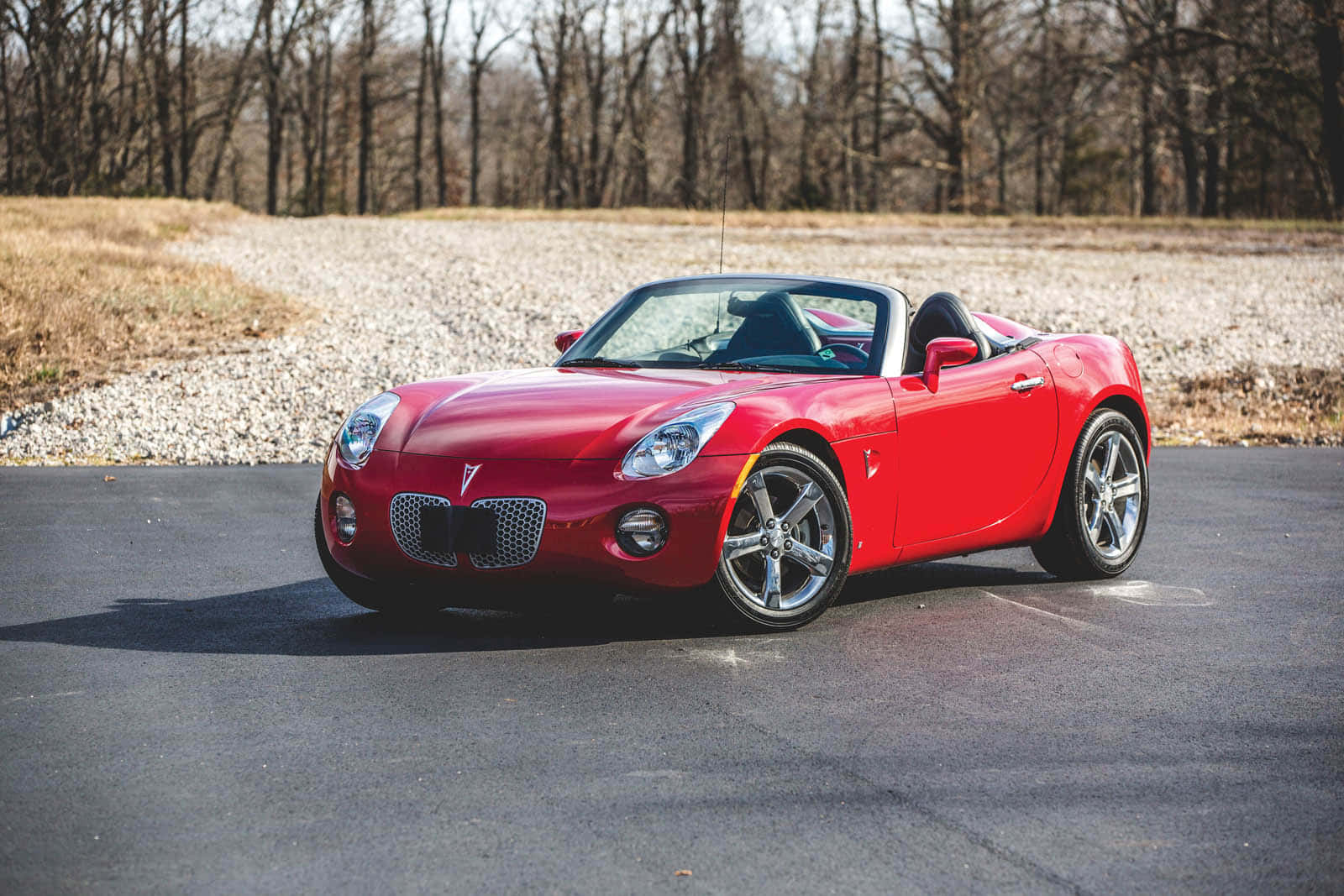 Stunning Pontiac Solstice Glows In Twilight Wallpaper