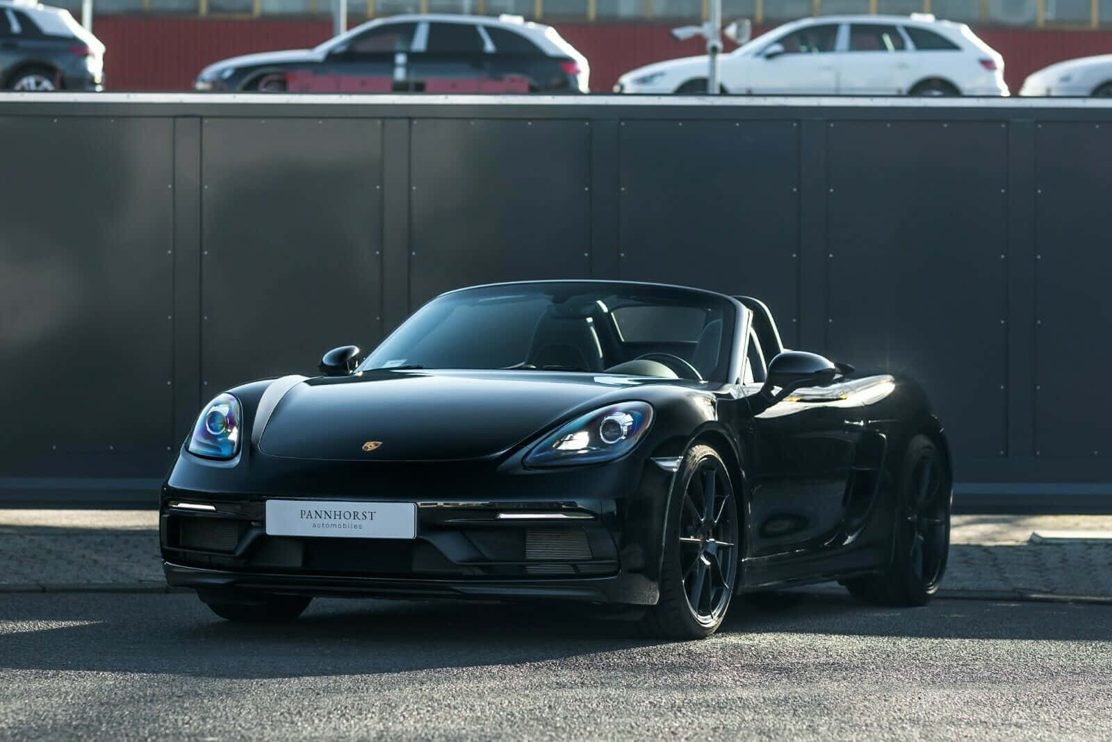 "stunning Porsche 718 Boxster Gts In Action" Wallpaper