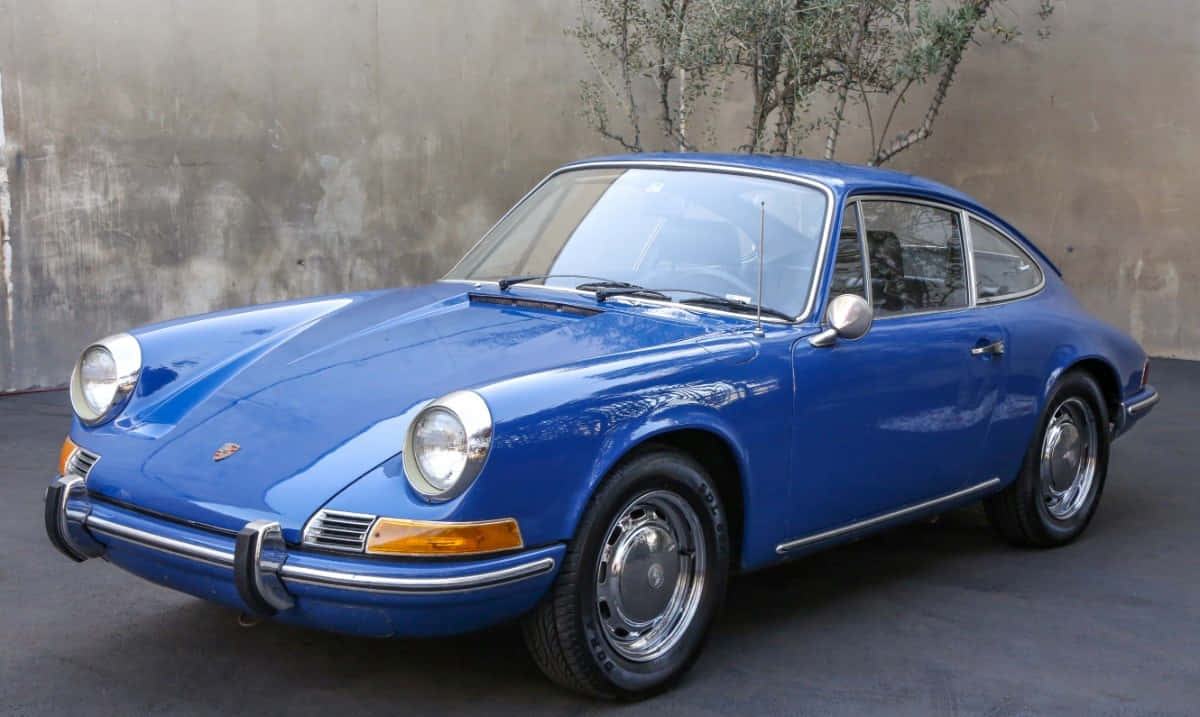 Stunning Porsche 912 In A Rustic Setting Wallpaper