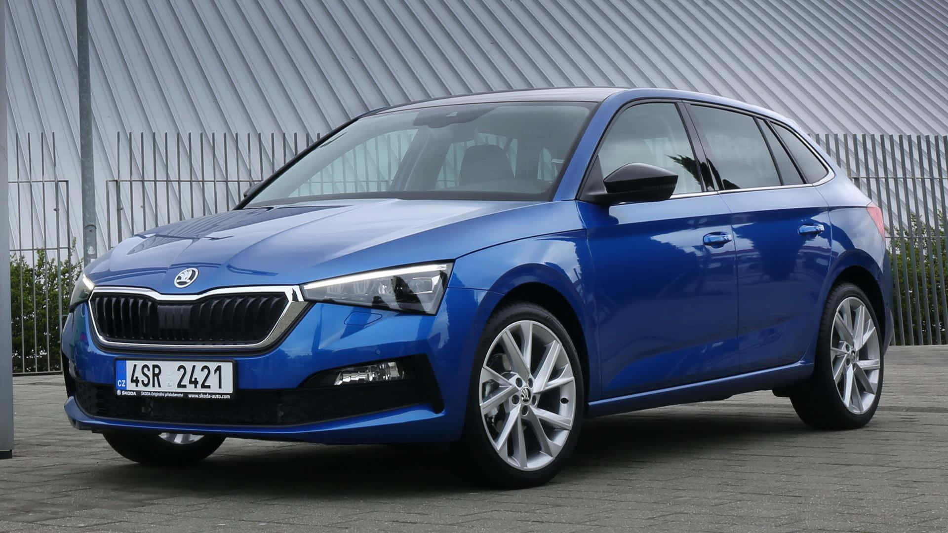 Stunning Skoda Scala - Elegance Meets Power Wallpaper