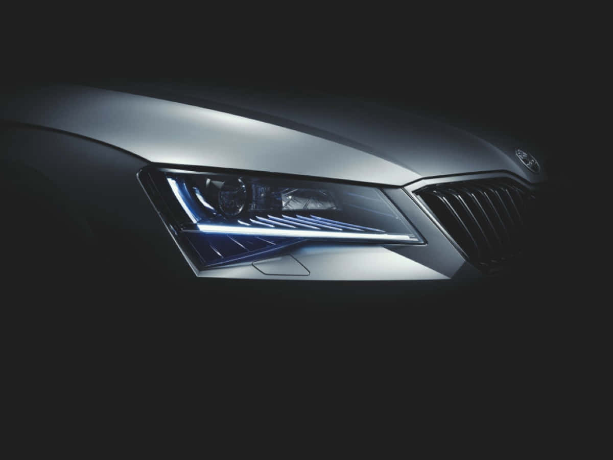 "stunning Skoda Superb In Dynamic Road Action" Wallpaper