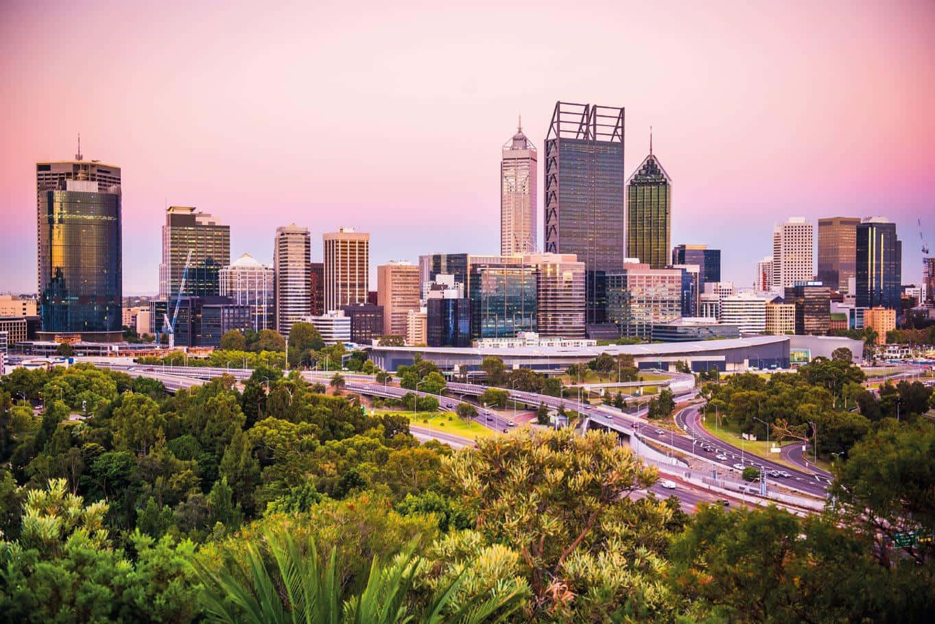 Stunning Sunset Over Bunbury Wallpaper