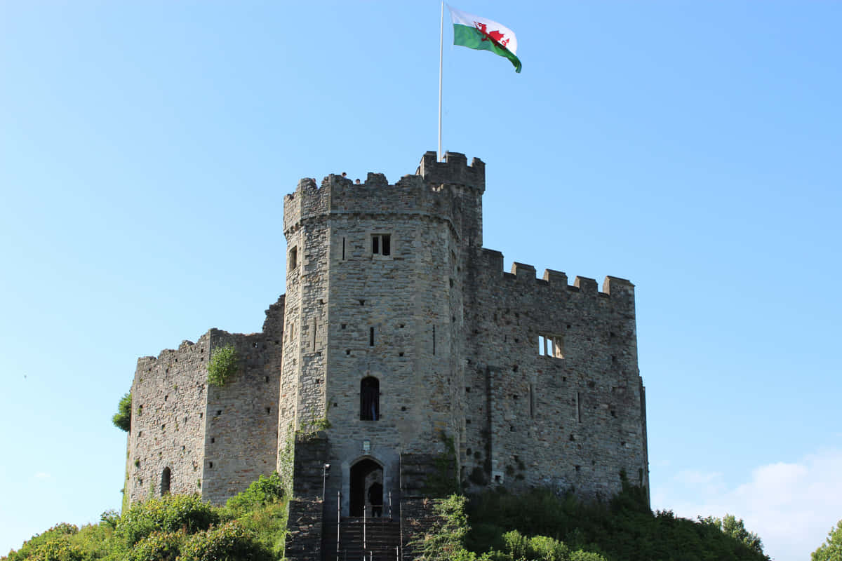 Stunning View Of Cardiff Castle Picture