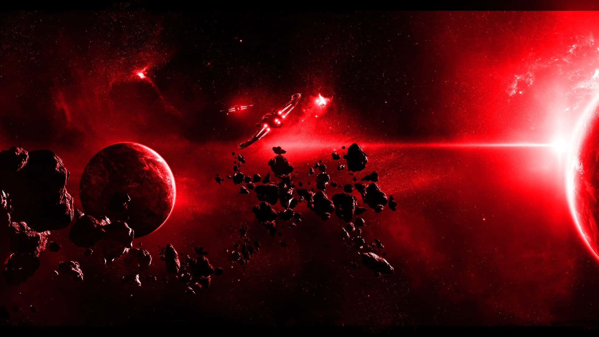 Stupendanebulosa Spaziale Rossa