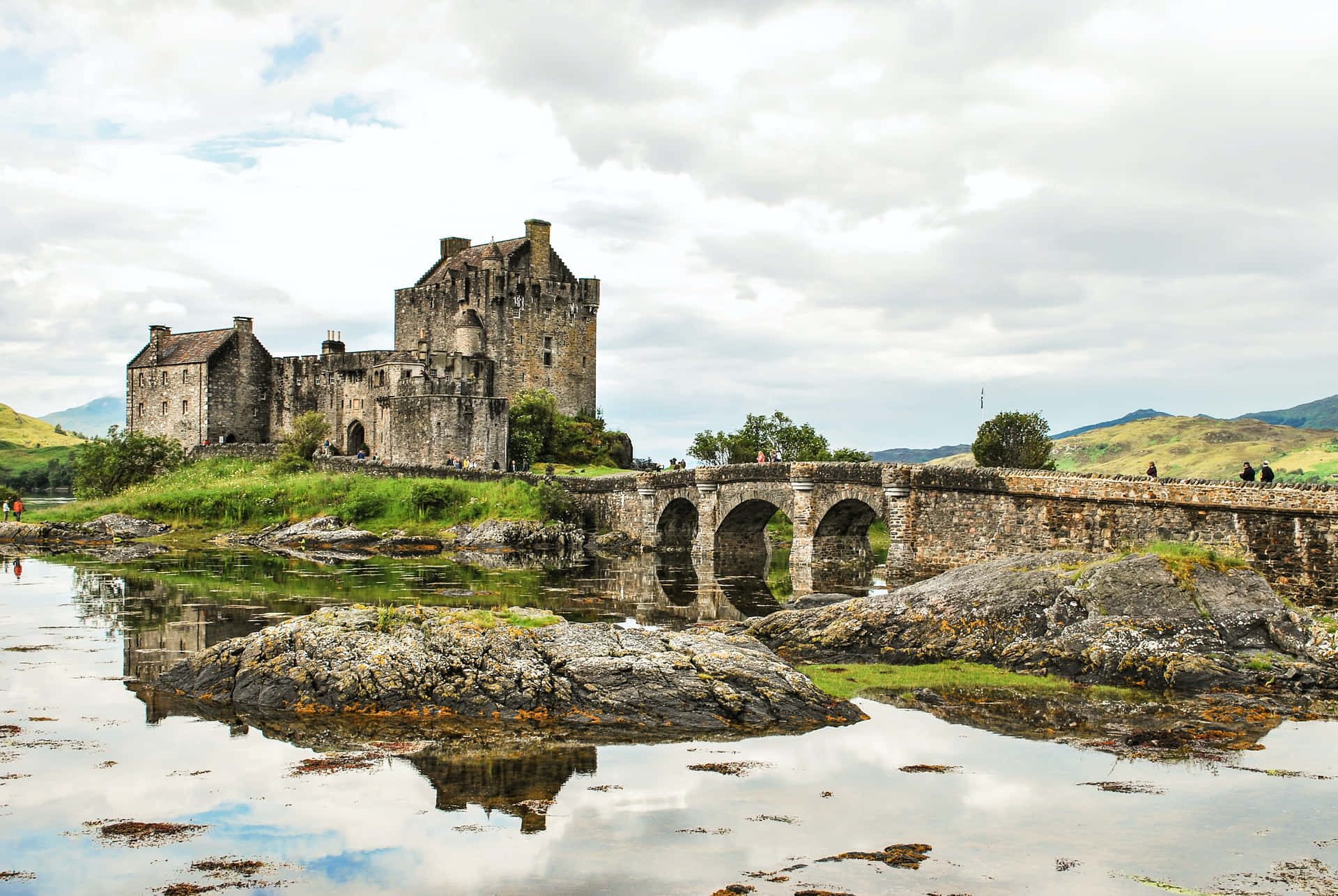 Stupendopaesaggio Delle Highlands Scozzesi