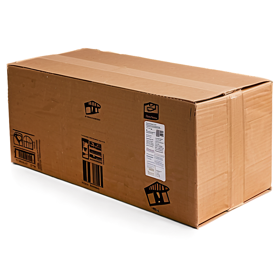 Sturdy Shipping Cardboard Box Png 99 PNG