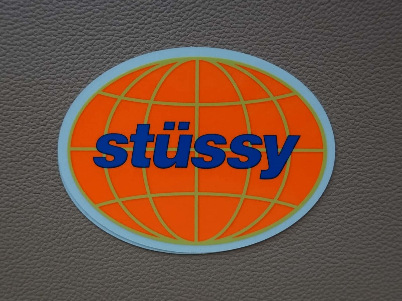 Stussy Logo Stickeron Texture Wallpaper