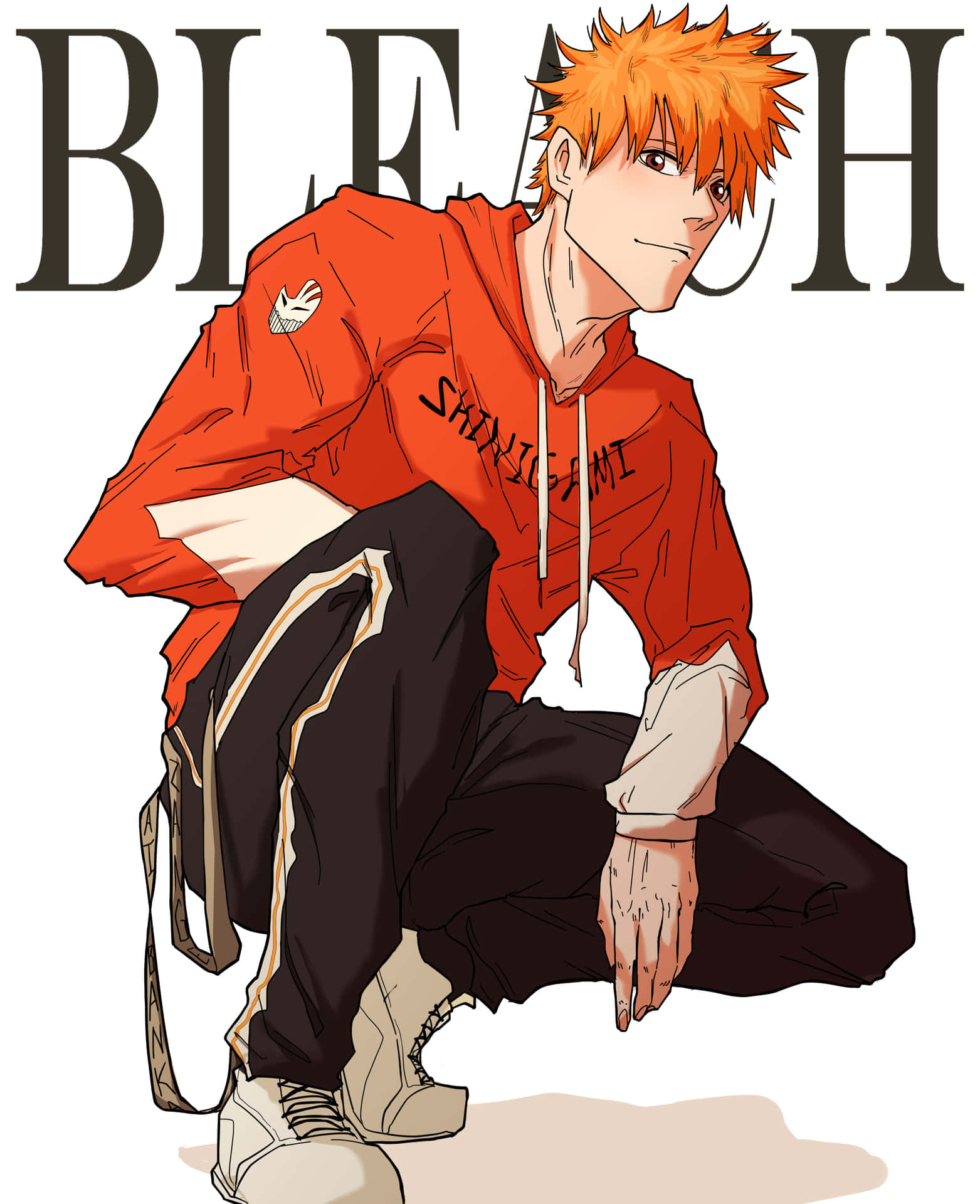 Stylish_ Anime_ Character_ Orange_ Hair Wallpaper