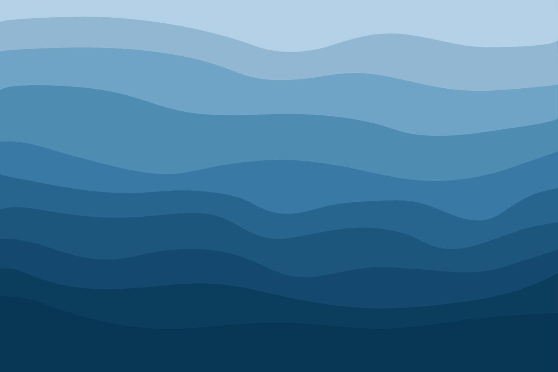 Blåtoceanbølger Baggrundsbillede.