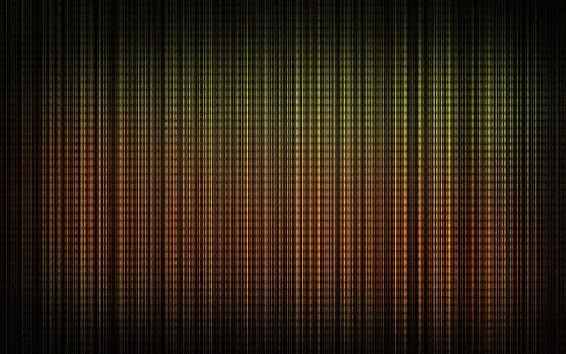 a dark background with green and orange lines