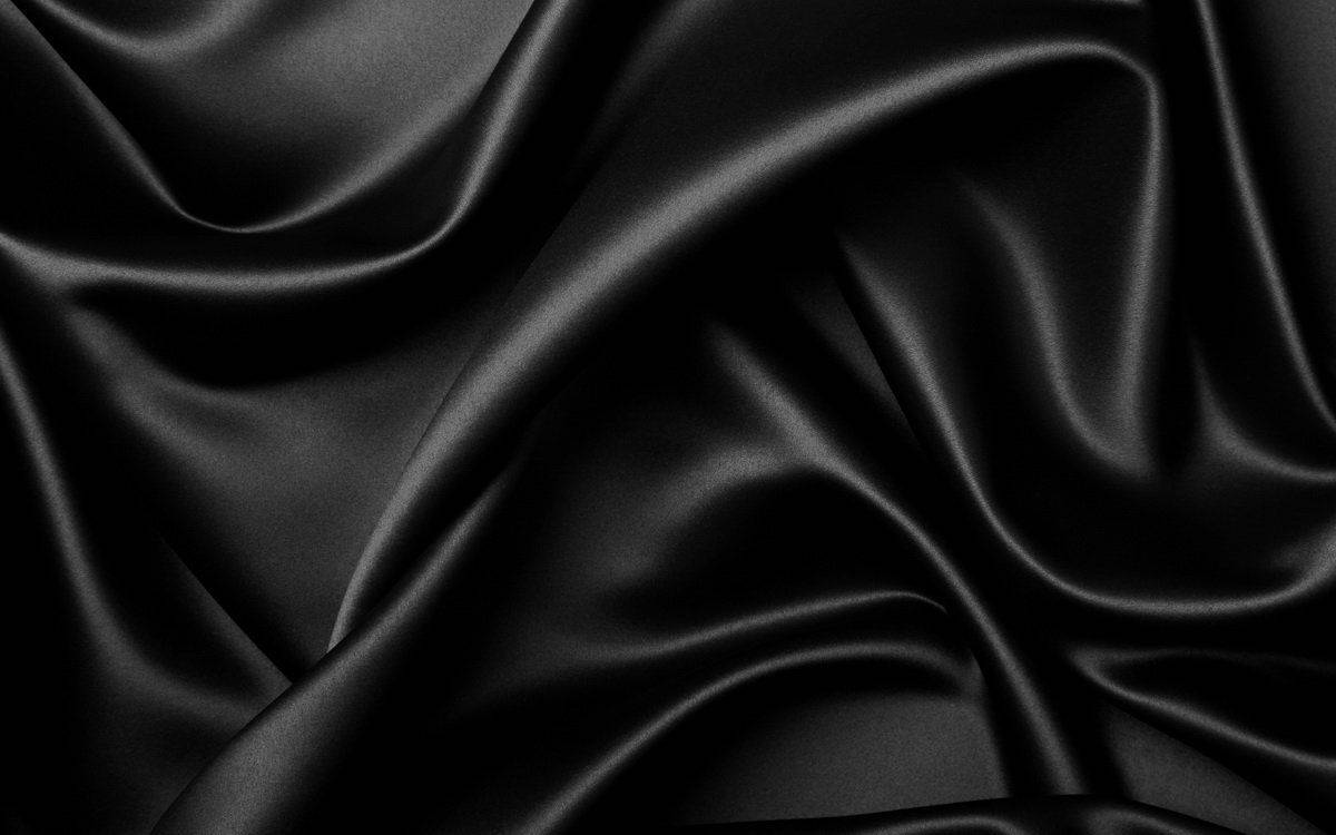 Stylish Black Crumpled Leather Wallpaper