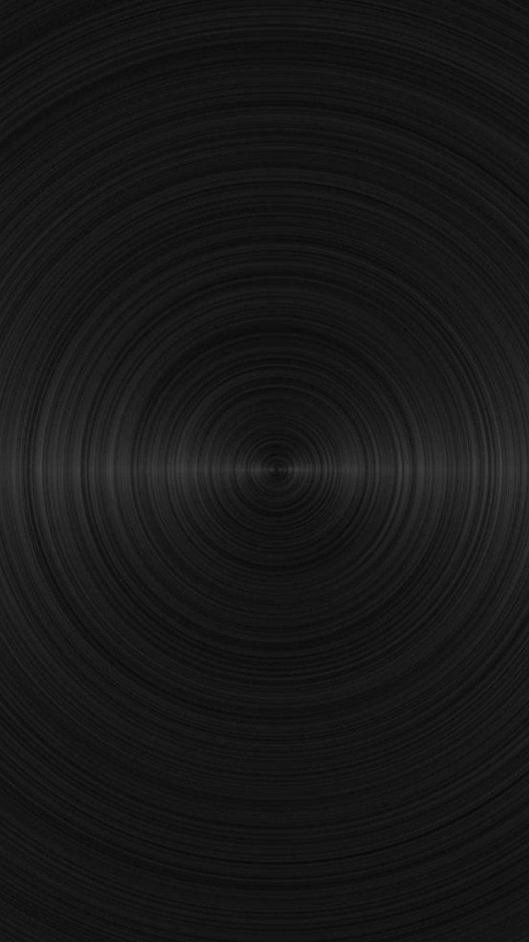 Stylish Black Spinning Disk Wallpaper
