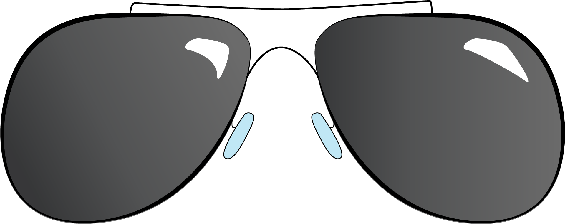 Download Stylish Black Sunglasses Vector | Wallpapers.com