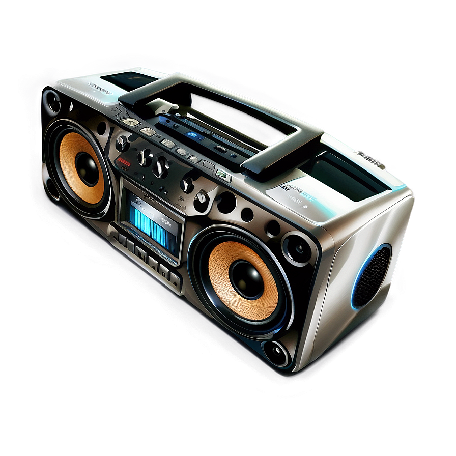 Stylish Boombox Png 05242024 PNG