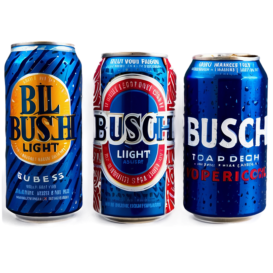 Stylish Busch Light Can Png Kae PNG