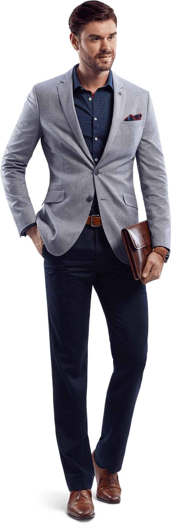 Download Stylish Business Casual Man | Wallpapers.com