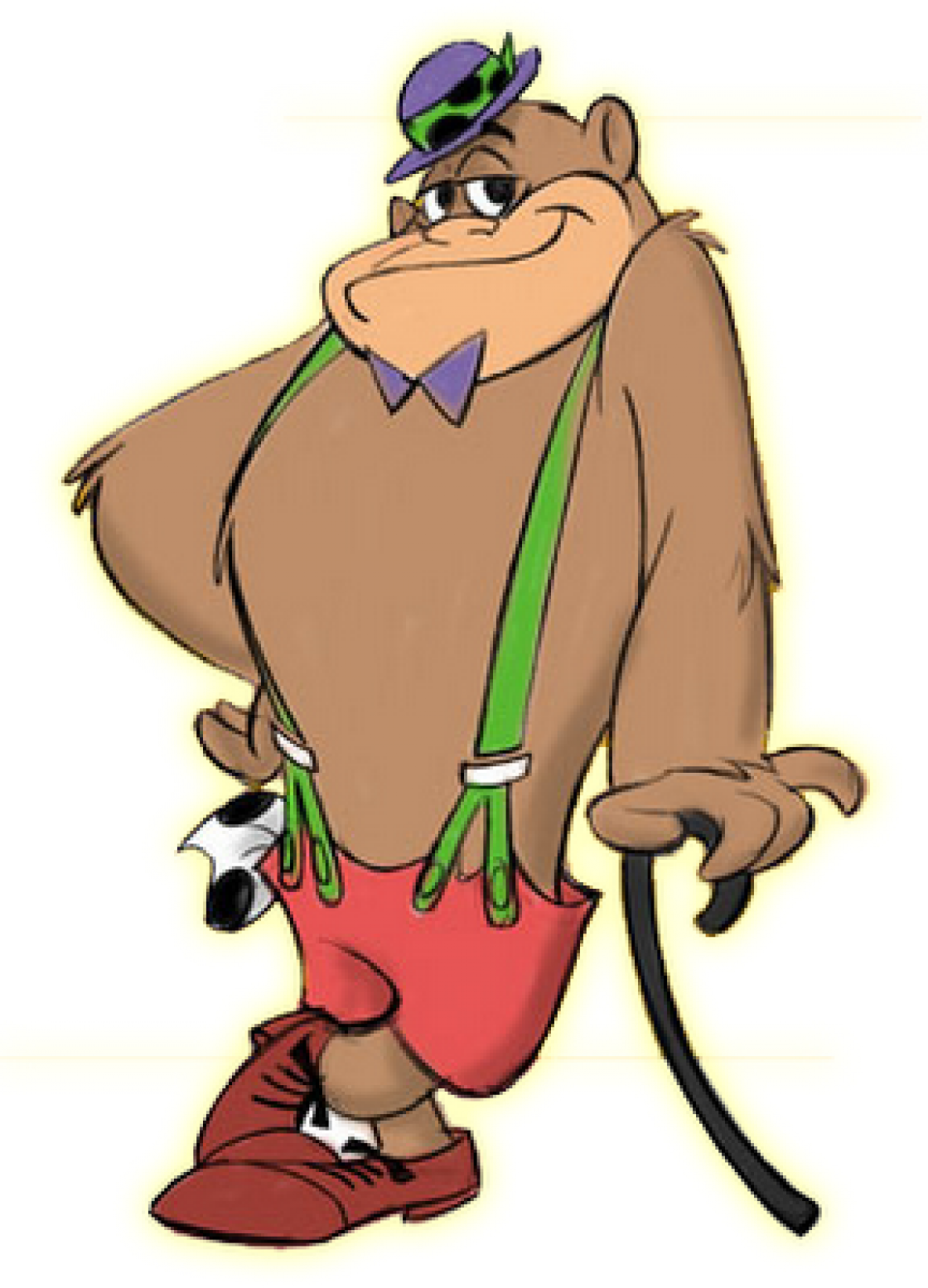 Stylish Cartoon Gorilla Illustration PNG