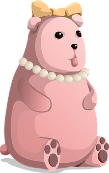 Stylish Cartoon Pig PNG