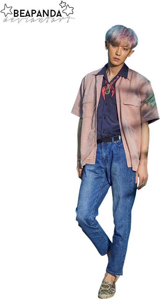 Stylish Casual Fashion Pose PNG