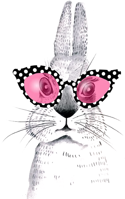 Stylish Cat Sunglasses Illustration PNG