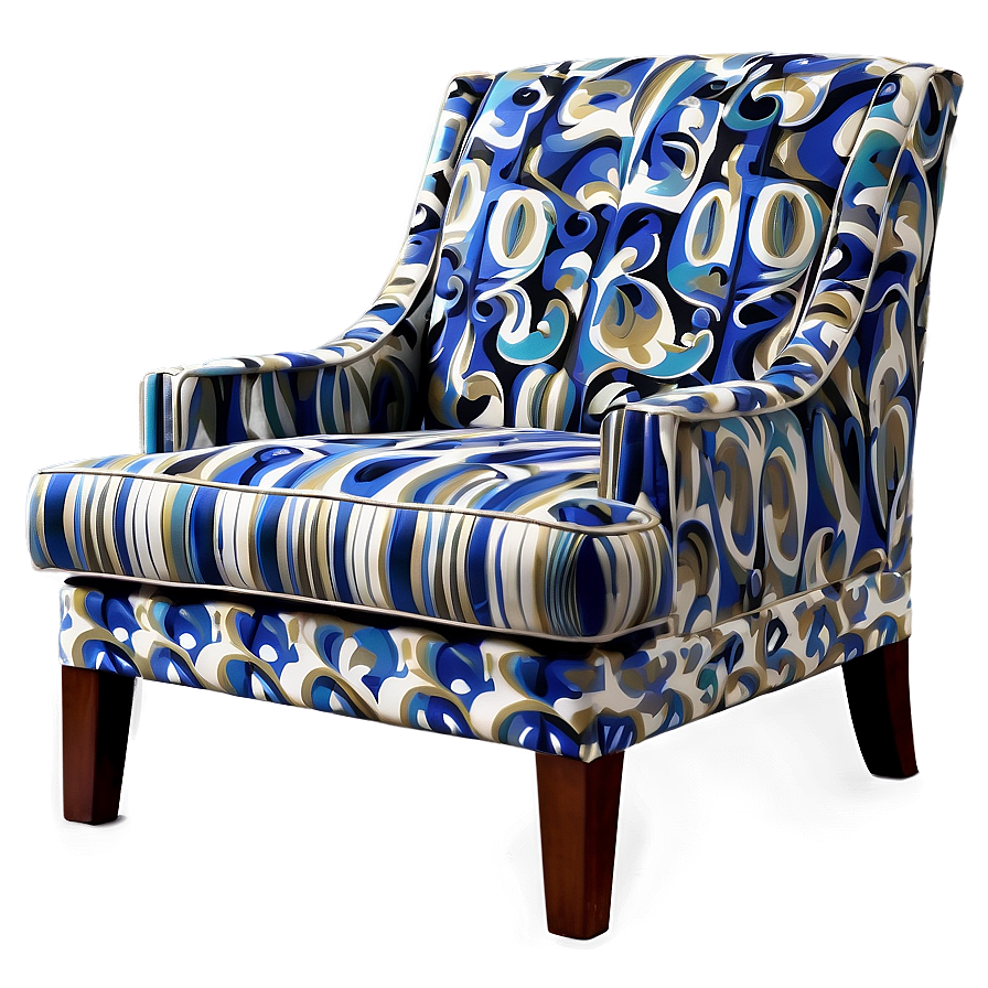 Stylish Lounge Silla Png 06242024 PNG