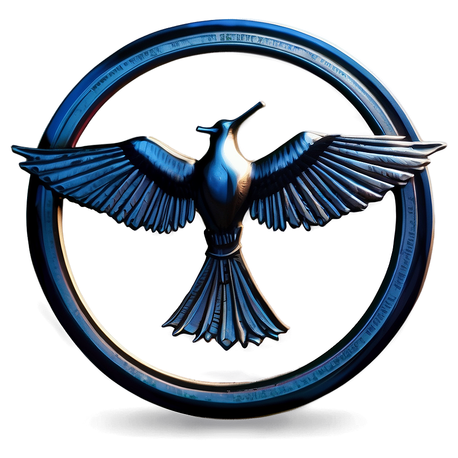 Stylish Mockingjay Graphic Png Oxu67 PNG