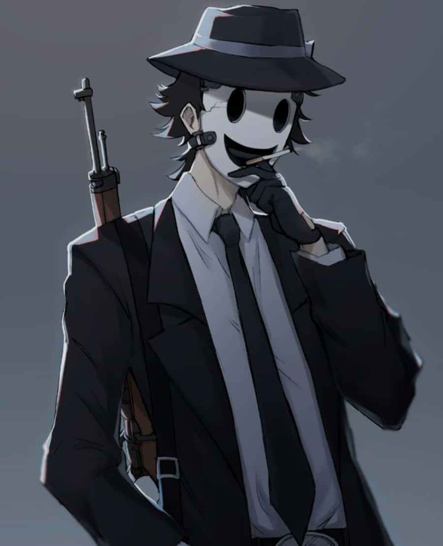 Stylish_ Sniper_ Mask_ Character_ Art Wallpaper