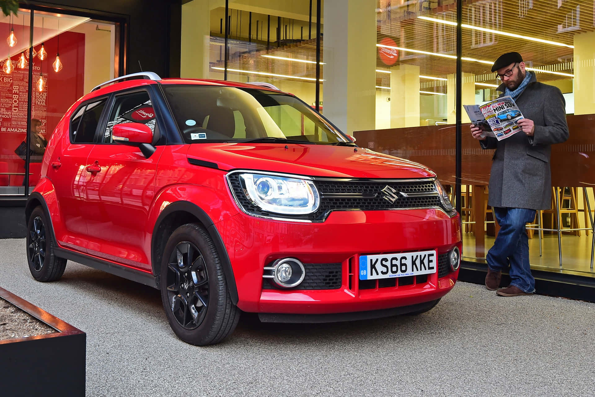 Stylish Suzuki Ignis Under The Bright Sky Wallpaper