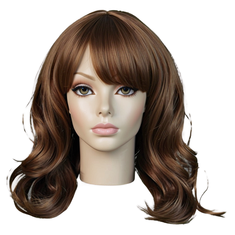 Stylish Wig Png 05252024 PNG