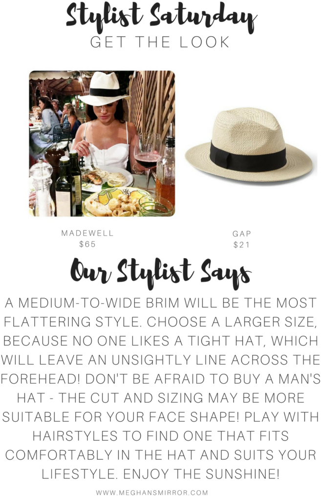 Stylist Saturday Panama Hat Fashion Tips PNG