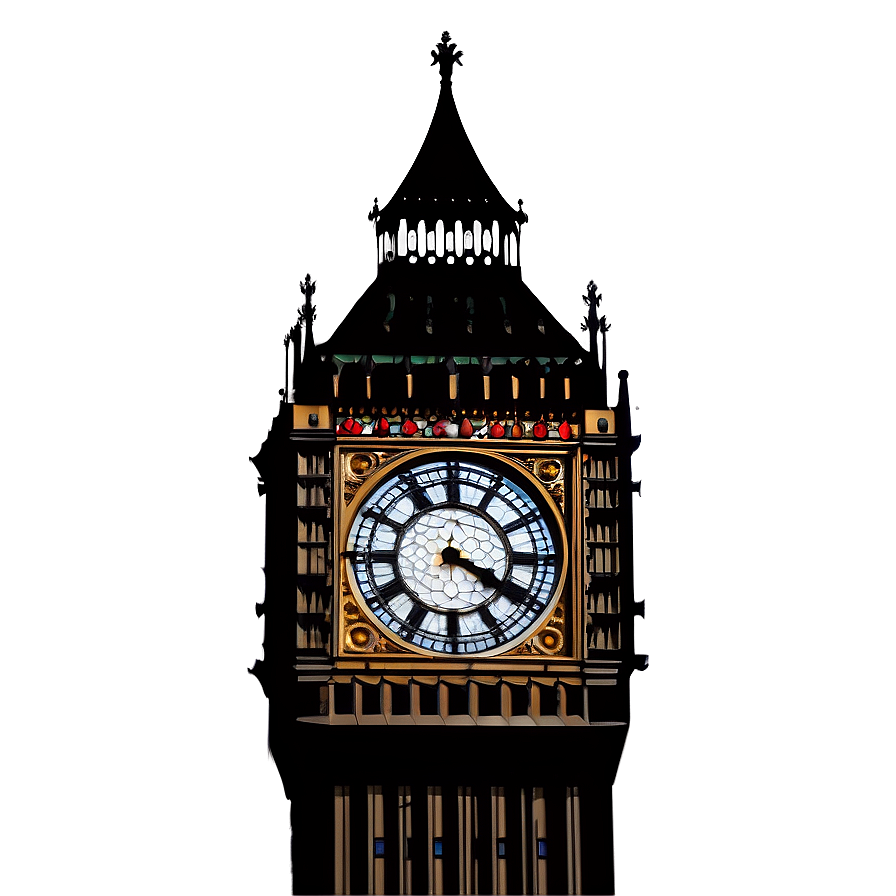 Stylized Big Ben Art Png Yny PNG