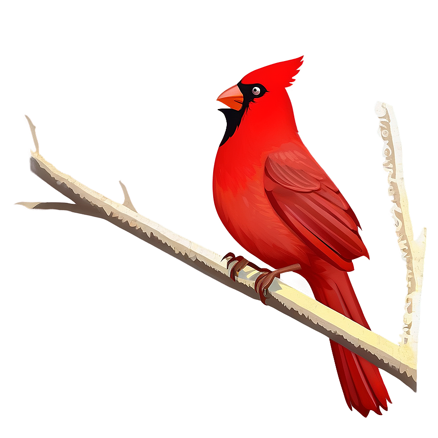 Stylized Cardinal Icon Png Vnn24 PNG