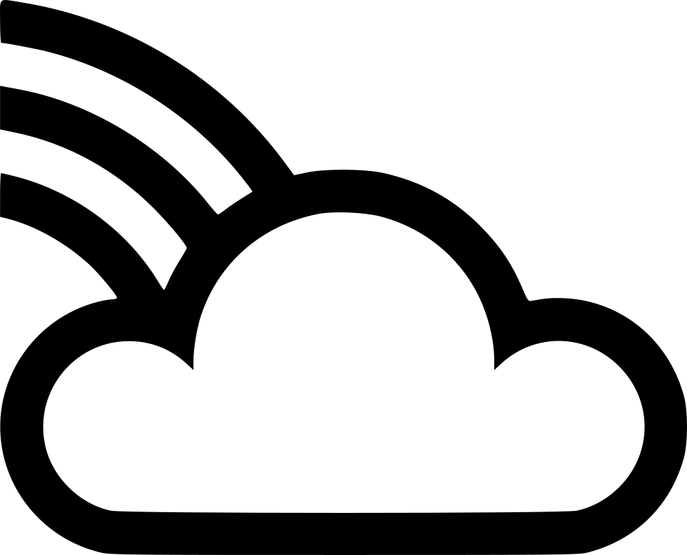 Stylized Cloud Clipart PNG