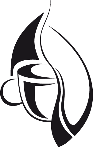 Stylized Coffee Cup Logo PNG