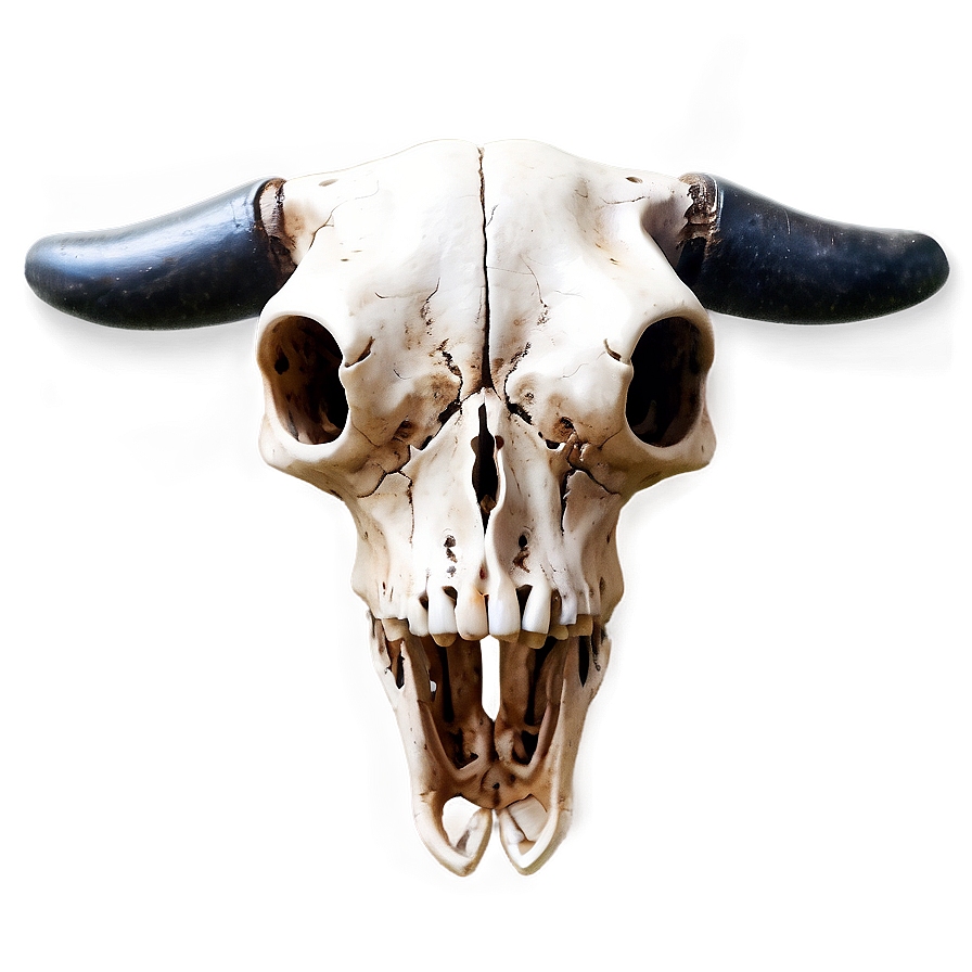 Stylized Cow Skull Png 24 PNG