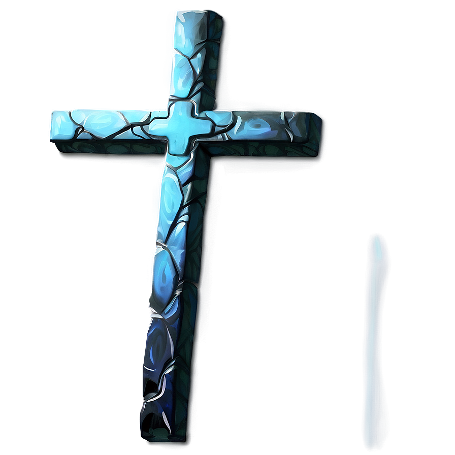 Stylized Cross Drawing Png Usl98 PNG