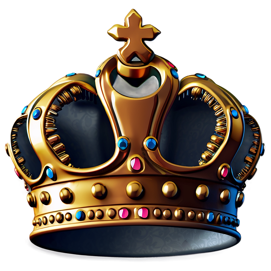 Stylized Crown Art Png 04302024 PNG